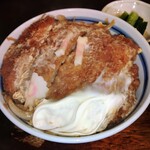 八角亭 - かつ丼　大盛