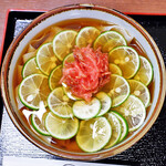 みのや - すだち冷やかけきしめん