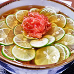 みのや - すだち冷やかけきしめん
