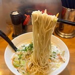 麺場　鶏源 - 細麺がおいしい