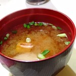 喫茶イーズ - 和食モーニングは味噌汁付き