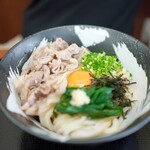 讃岐うどん いわい - 豚ニラ？