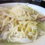 はつね - タンメン　麺アップ