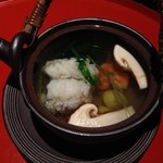 柊家旅館 - 土瓶蒸し 鱧 海老 銀杏 松茸 三つ葉 紅葉人参
