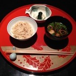 柊家旅館 - 留椀・御飯・香の物