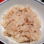 柊家旅館 - 松茸御飯　すり柚子（新潟県魚沼産米）