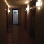 柊家旅館 - 部屋前の廊下