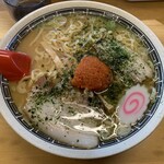 龍上海 - 赤湯からみそラーメン大盛り