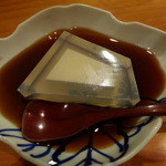 日本料理 たかむら - 豆腐のデザート