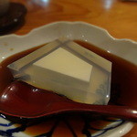 日本料理 たかむら - 豆腐のデザート