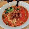 華龍飯店 - 「ラーメンセット (990円・税込)」の担々麺