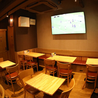 Sports Bar where soccer lovers gather! For those who want to have fun◎