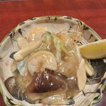 中華割烹 わらじん - えび入りあんかけ焼きそば