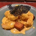 中華割烹 わらじん - エビのパンプキンマヨネーズ炒め