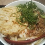 因幡うどん - 肉ゴボ天うどん