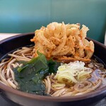 Manyou Soba - かき揚げ蕎麦（中盛り）