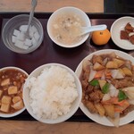小林家 - ランチ酢豚定食