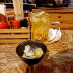 ぼんち焼鳥 - 緑茶ハイ 500円