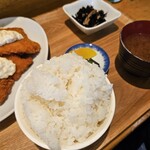 まあまあ屋 - アジフライタルタル定食（\880）