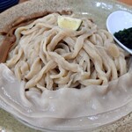 和渦製麺 - ②超極太麺　MENクライ、大盛＋100円