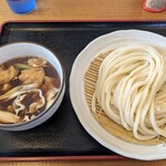 自家製うどん えんや - 肉汁うどん（小盛）　700円