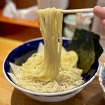 つけそば 神田 勝本 - 平麺