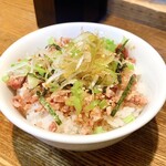 麺壱 吉兆 - そぼろご飯　ランチ時はなんと¥110！