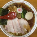 とら食堂 - 焼豚ワンタン麵味玉入り