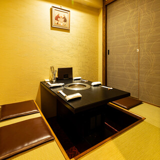 全席完全個室◎プライベートを確保した空間でゆったりとお食事を