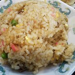 中国料理 仲村渠 - セットのチャーハン大盛り