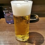 Tempura Akimitsu - 昼間のビールは染みますね