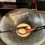 濃厚海老らーめん Shrimpreme - 