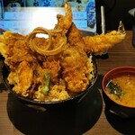 Tempura Akimitsu - 五代目天丼各種大盛