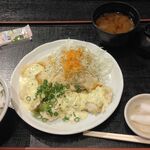 田子作 - 宮崎発祥　鳥天南蛮定食　ご飯大