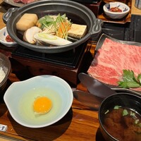 すき焼き 牛しゃぶ 松重 - 