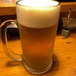 岡山県産こだわりのおばんざい せんべろ - おとなビール800円