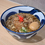 豊はる - パイカそば@税込500円＋煮玉子@税込100円