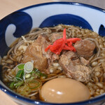 豊はる - パイカそば@税込500円＋煮玉子@税込100円