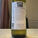 プチレストラン ブーケ・ド・フランス - Winemakers Notes Batch 106 Chardonnay
