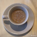 プチレストラン ブーケ・ド・フランス - フォアグラのフランのカプチーノスタイル