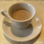 プチレストラン ブーケ・ド・フランス - フォアグラのフランのカプチーノスタイル