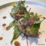 プチレストラン ブーケ・ド・フランス - 青森県産 天然本鮪のタルタルとグリエ