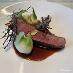 プチレストラン ブーケ・ド・フランス - 津軽鴨の雌の真空鴨を使ったロティ