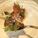 プチレストラン ブーケ・ド・フランス - 喜知次のポワレ