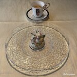 プチレストラン ブーケ・ド・フランス - エスプレッソとココナッツのソルべにクレームダンジュ