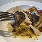 プチレストラン ブーケ・ド・フランス - 帆立貝柱とトリュフのパートブリック包み