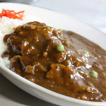 カレー幸 - ちょっと甘すぎ・・・グリーンピースはイイ☆