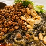 175°DENO担担麺 - 黒担々麺（汁なし痺れ）