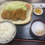 とんかつ杉 - ヒレカツ定食　大盛