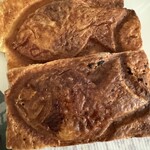 十勝あんこのサザエ - デニッシュ鯛焼白玉団子入り粒あん